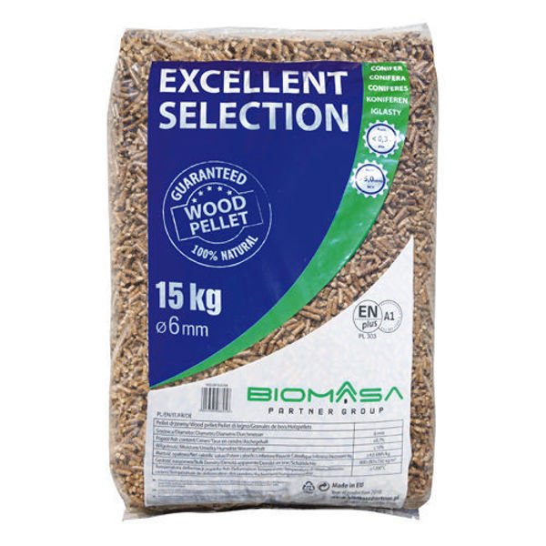 PELLET DRZEWNY EXCELLENT 15KG