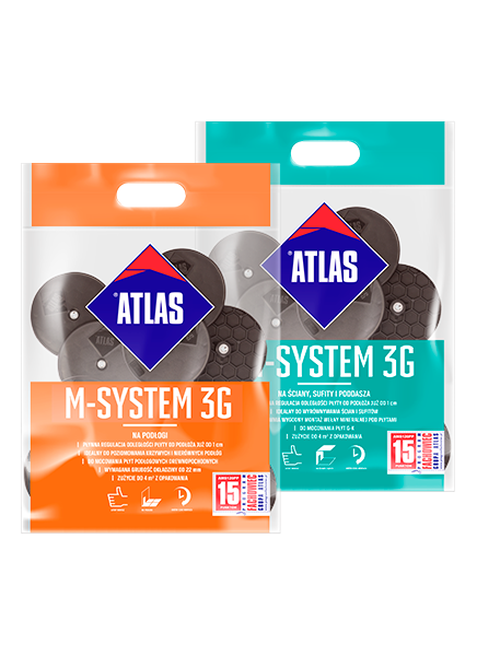 ATLAS M-SYSTEM  KT 3G L110 21SZT łączniki do mocowania płyt (podłoga)