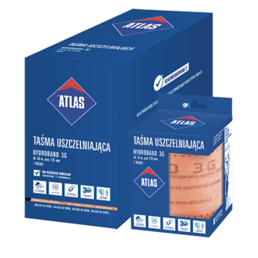 ATLAS TAŚMA HYDROBAND WTS-H3G 125MM 10MB  uszczelniająca