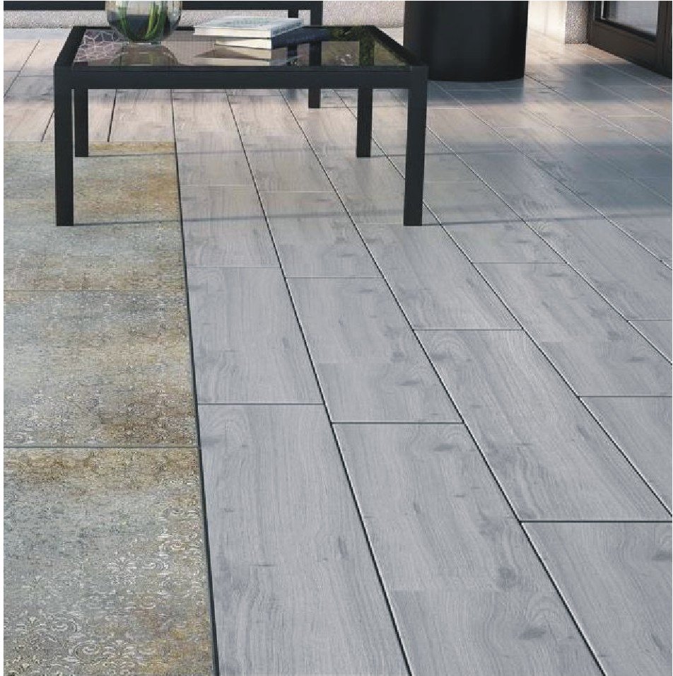   PŁYTKA GRES 15,5X62 TOMASSI GREY DESKA