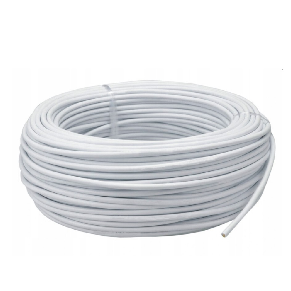 PRZEWÓD H03VV-F 3X1 MIESZKANIOWY BIAŁY 25MB