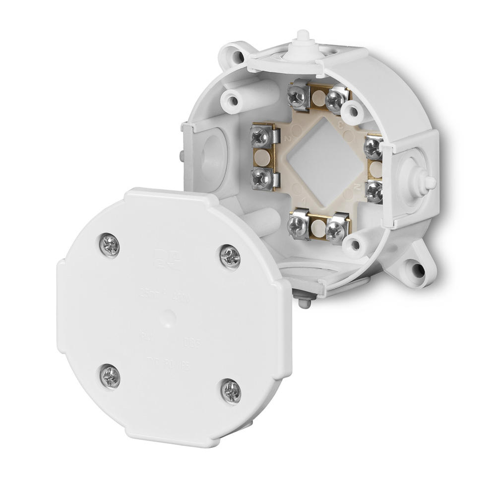 PUSZKA NATYNKOWA 4X2,5MM BIAŁA Elektro-Plast
