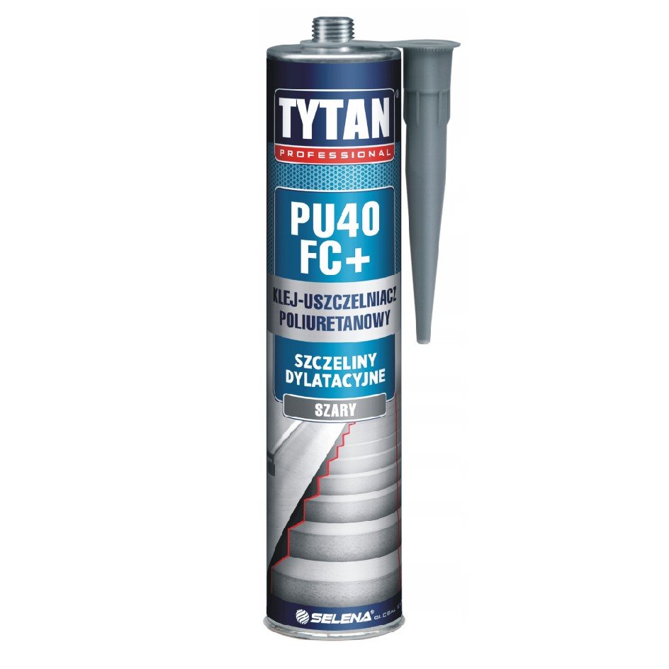 USZCZELNIACZ POLIURETANOWY PU40FC+ 300ML SZARY Tytan