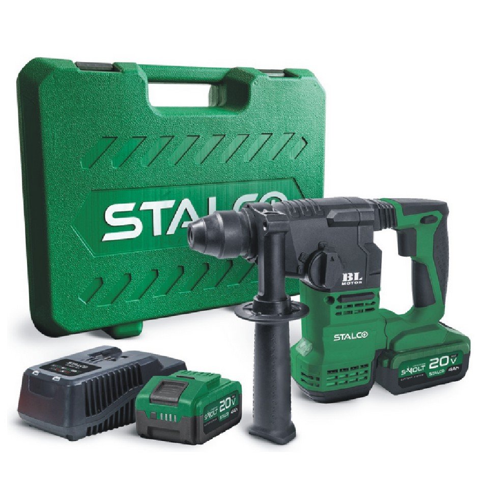 MŁOTOWIERTARKA RHS20-18BL AKU 2X4AH 97325 Stalco