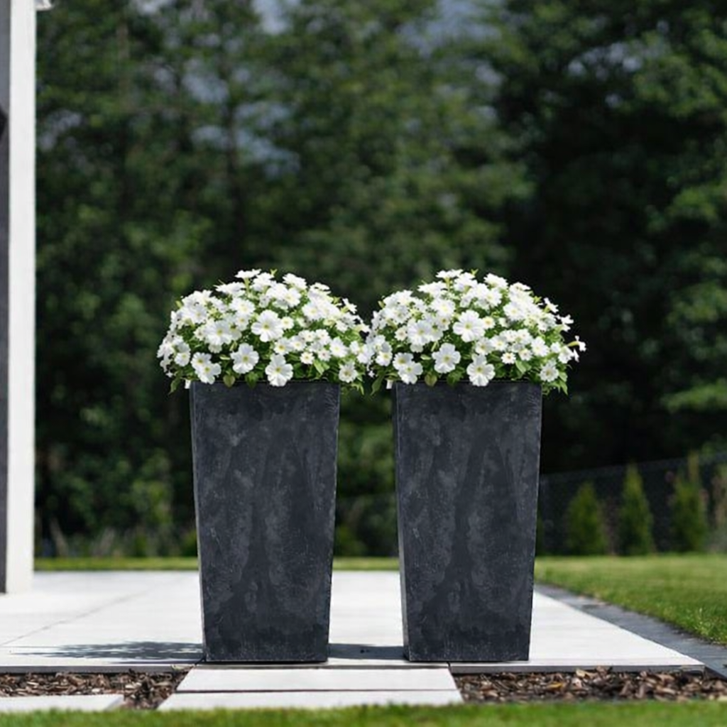 DONICA DONICZKA URBI SQUARE 325MM BETON ANTRACYT z wkładem