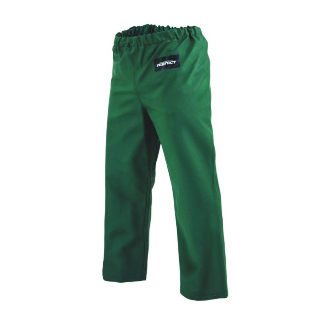 SPODNIE PRZECIWDESZCZOWE AQUA ZIELONE 58 78151