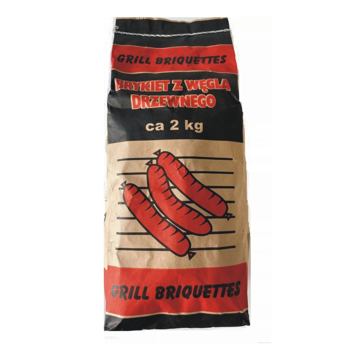 BRYKIET DRZEWNY DO GRILA 2KG