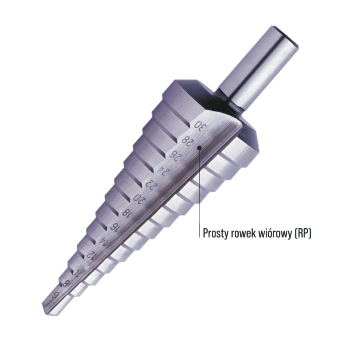 WIERTŁO STOPNIOWE HSS RP 4-20 SKOK 2MM 72522