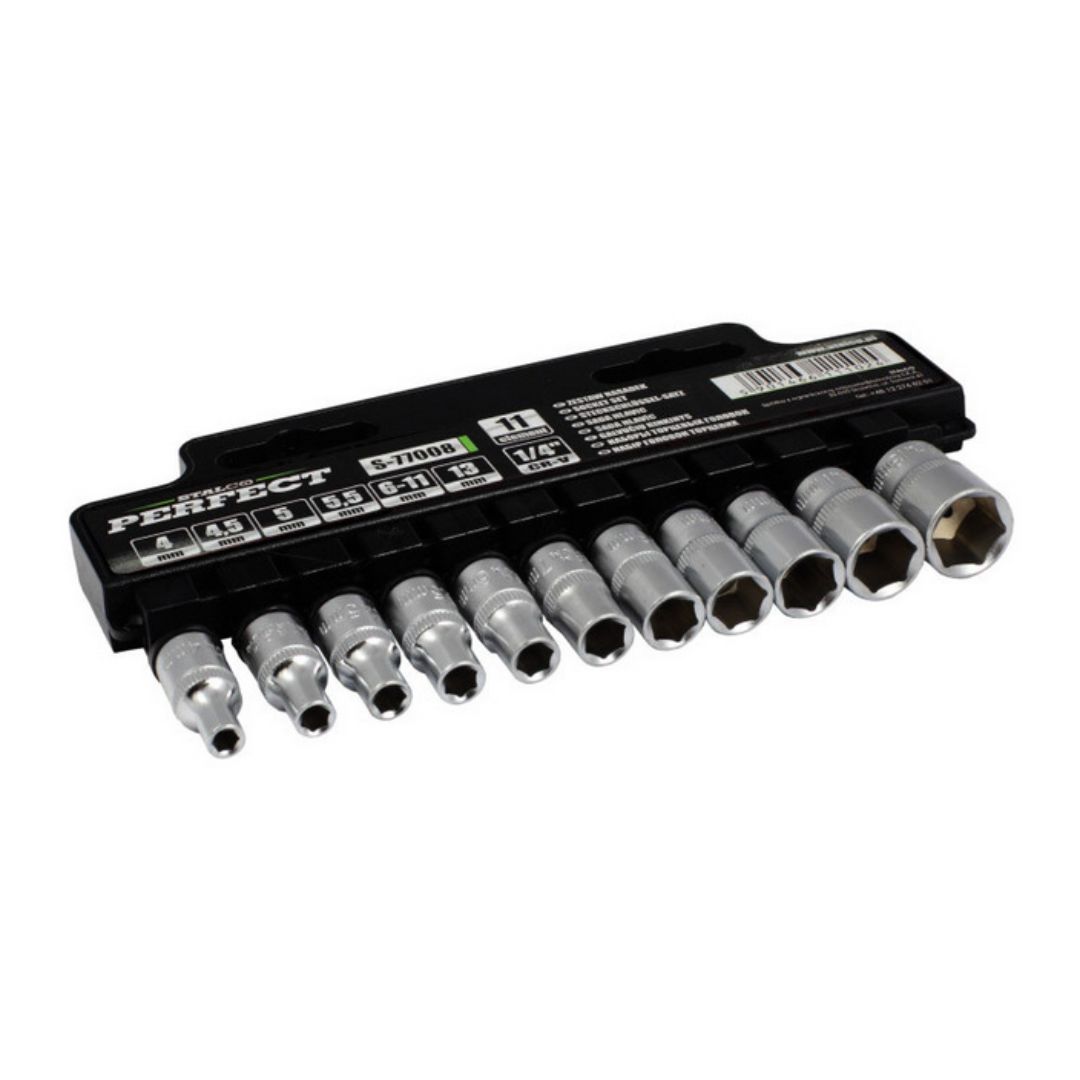 ZESTAW NASADEK 1/4" 11 EL. 77008