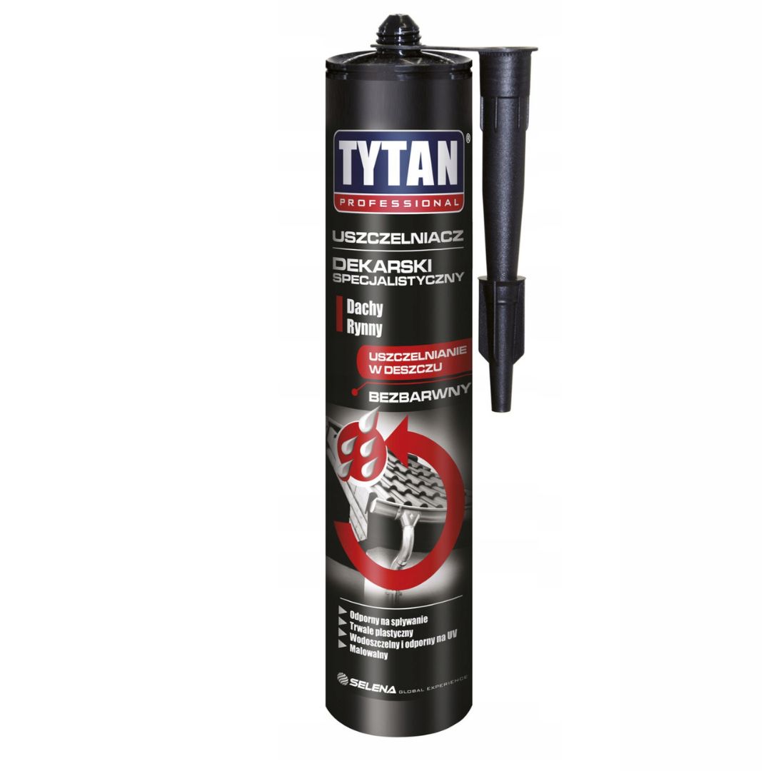 USZCZELNIACZ DEKARSKI SPECJALISTYCZNY BEZBARWNY 280ML Tytan