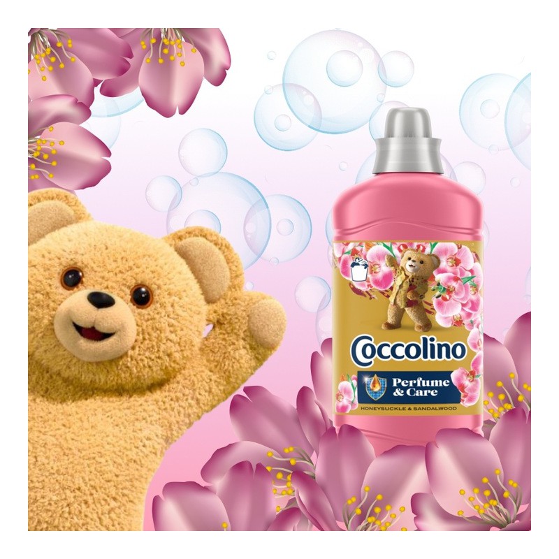 COCCOLINO PŁYN DO PŁUKANIA Perfume Honeysuckle Sandalwood 1275ML