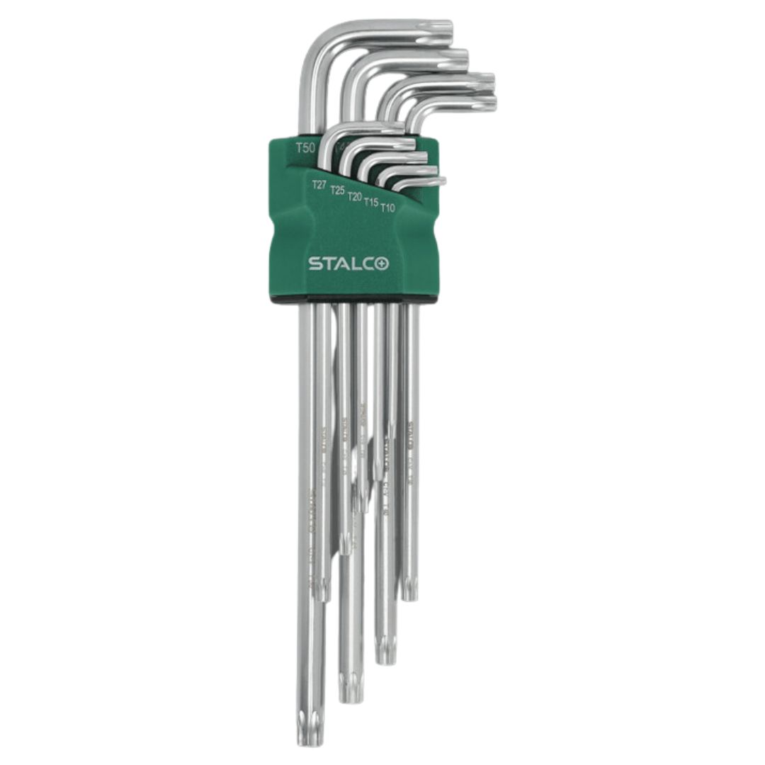 KLUCZE IMBUSOWE TORX 10-50 9EL 46374 kpl
