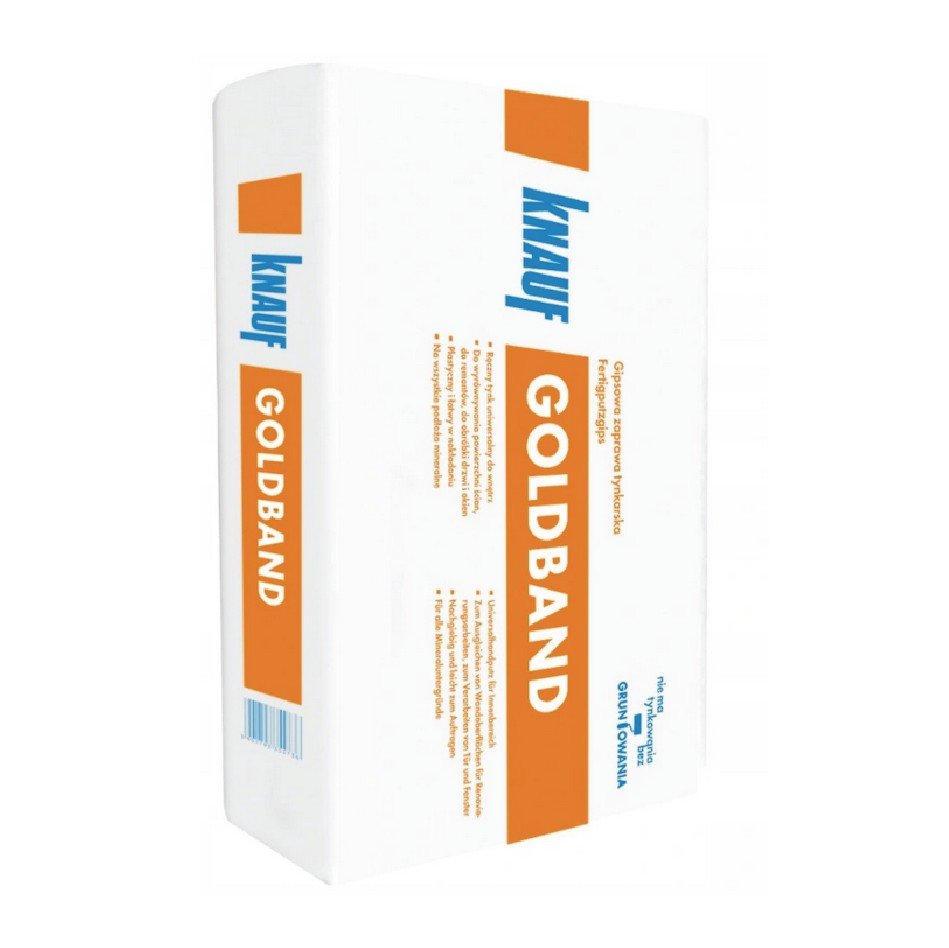 TYNK GIPSKOWY RĘCZNY GOLDBAND 30KG Knauf