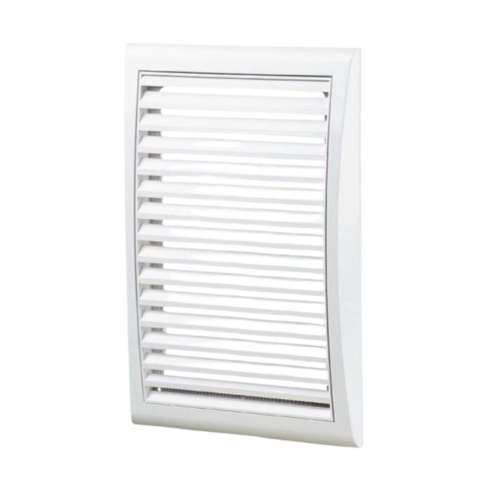 KRATKA WENTYLACYJNA 172x247 mm z siatką MW127 BIAŁA Vents