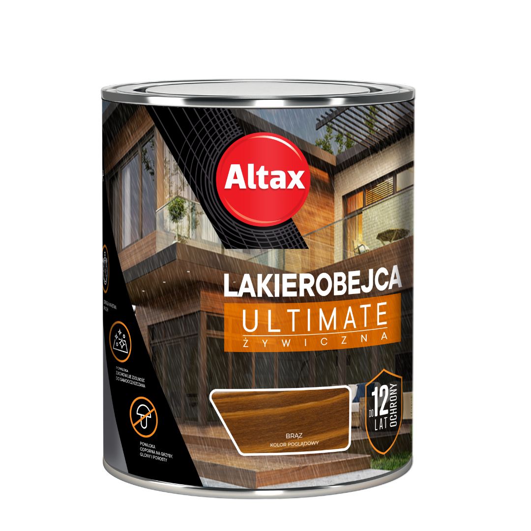 ALTAX LAKIEROBEJCA ULTIMATE ŻYWICZNA 0,75L BRĄZ