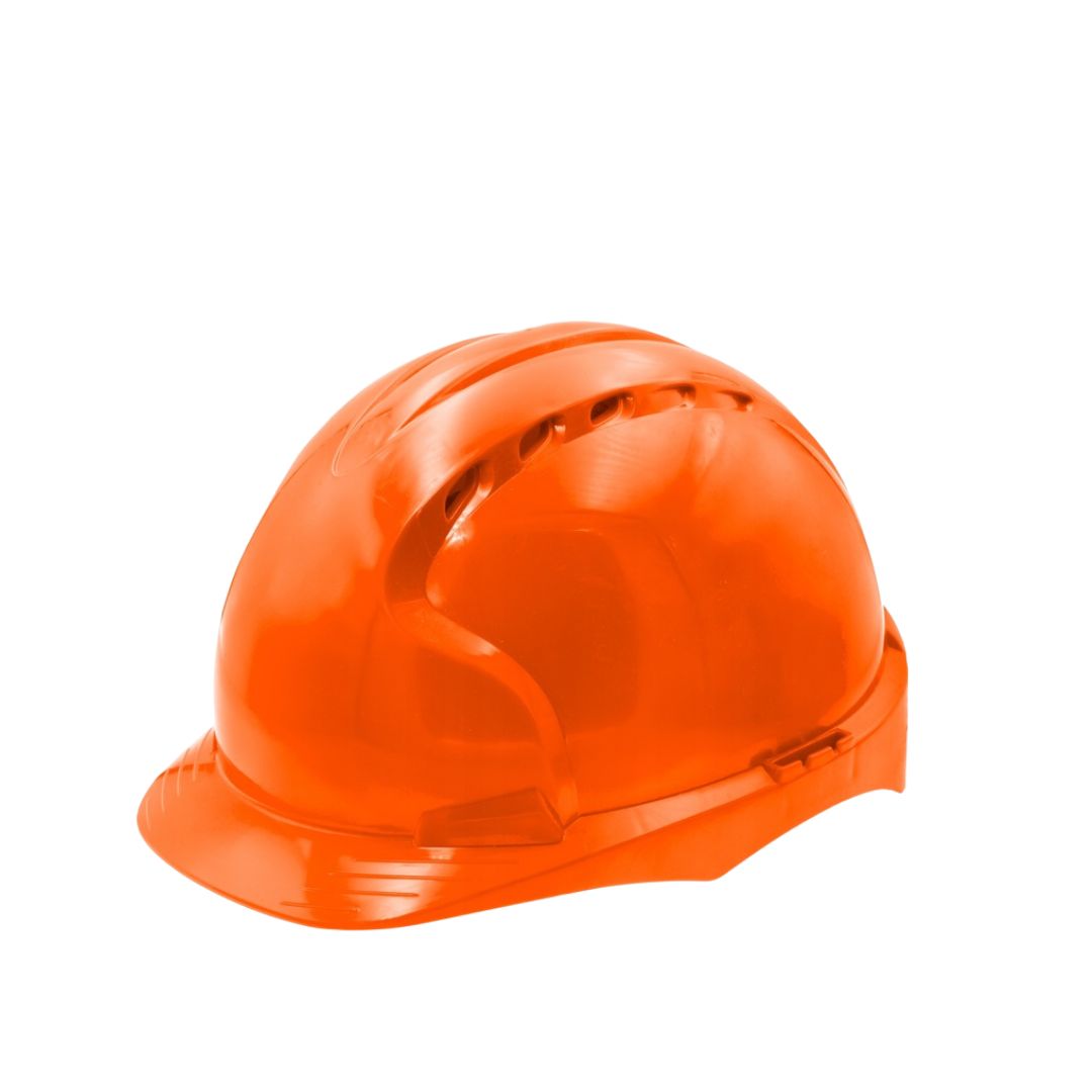 KASK OCHRONNY POMARAŃCZOWY 78098 EVOLUTION