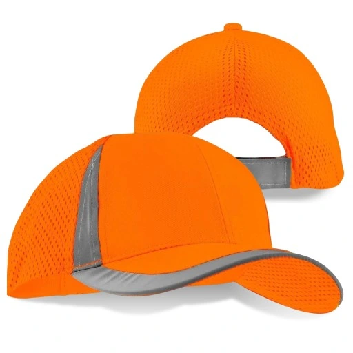 CZAPKA ODBLASKOWA Z DASZKIEM PICK POMARAŃCZOWA 091444226