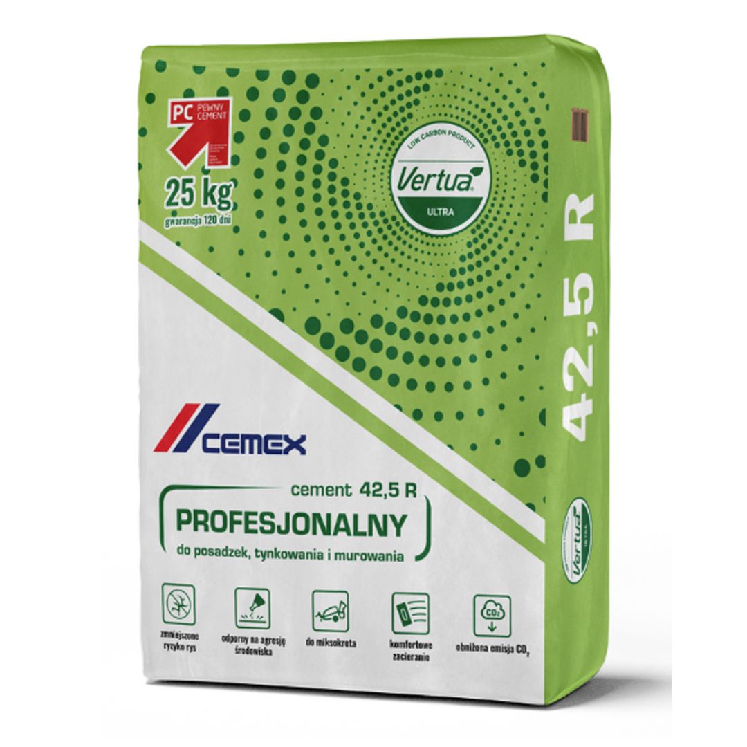 CEMENT PORTLANDZKI CEM II 42,5R ZIELONY Cemex